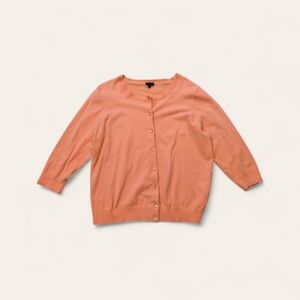 Talbots Women's Pink Cardigan Sweater, XL, Measurements provided